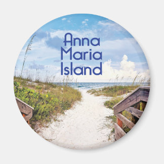 Aimant Photo d'entrée de la plage Anna Maria Island Flori