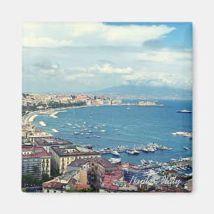 Aimant Photo du littoral Naples Italie
