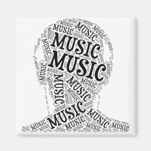 Aimant Photo du mot-clé de musique
