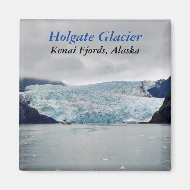 Aimant photo Holgate Glacier Kenai Fjords Alaska (Devant)