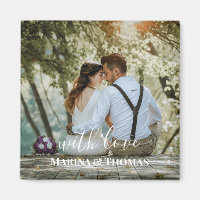 Photo Mariage Personnalisée Avec Calligraphie Mode