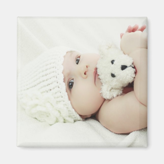 Aimant Photo personnalisée (Devant)