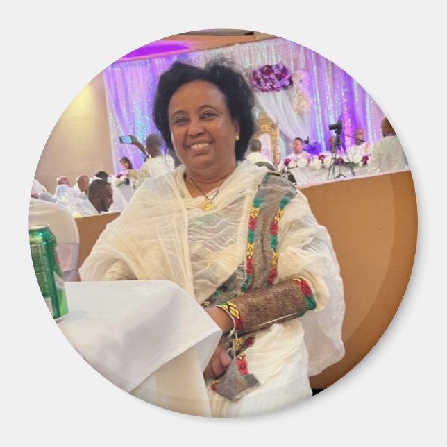 Aimant Photo personnalisée (Devant)