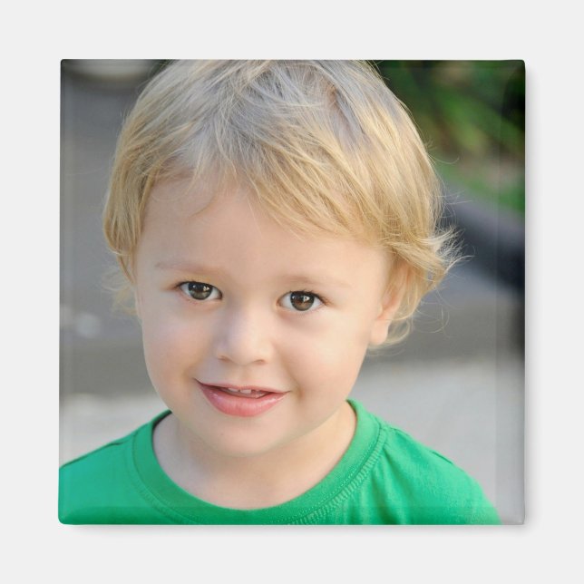 Aimant Photo personnalisée (Devant)