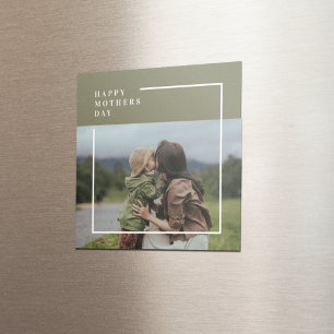 Aimant Photo personnalisée Fête des mères Cadeau