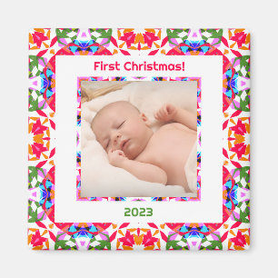 Aimant Photo personnalisée Jolly Happy Baby’s First Chris