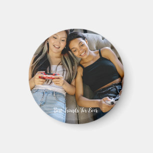 Aimant Photo personnalisée Meilleurs amis pour toujours
