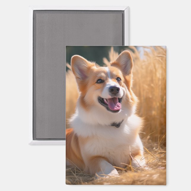 Aimant Photo personnalisée pour animaux (Recto/Verso)