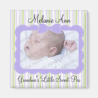 Aimant Photo Sweet Baby Pea