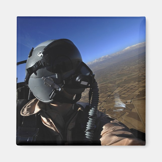 Aimant Photographe de combat aérien de l'armée de l'air a (Devant)