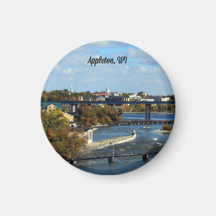 Aimant photographie de paysage d'Appleton, Wisconsin