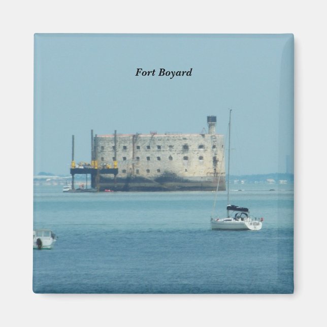 Aimant Photographie Fort Boyard, France - (Devant)