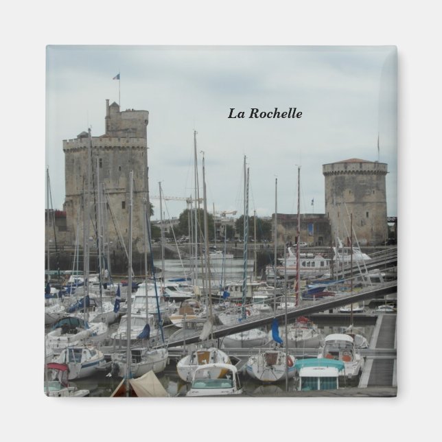 Aimant Photographie La Rochelle, France - (Devant)