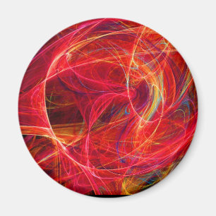Aimant PHOTON CRAZÉ, Rouge Orange Jaune