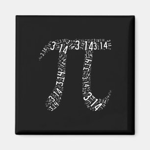 Aimant Pi Day - Geek Nerd - Love Math Pi Symbole - Kids M