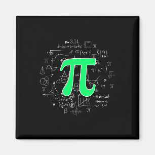 Aimant Pi Math Science Stem Cadeau 3.14 Pi Jour Vintage R