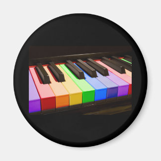 Aimant Piano arc-en-ciel