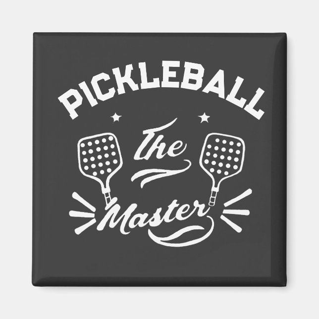 Aimant Pickball Master (Devant)
