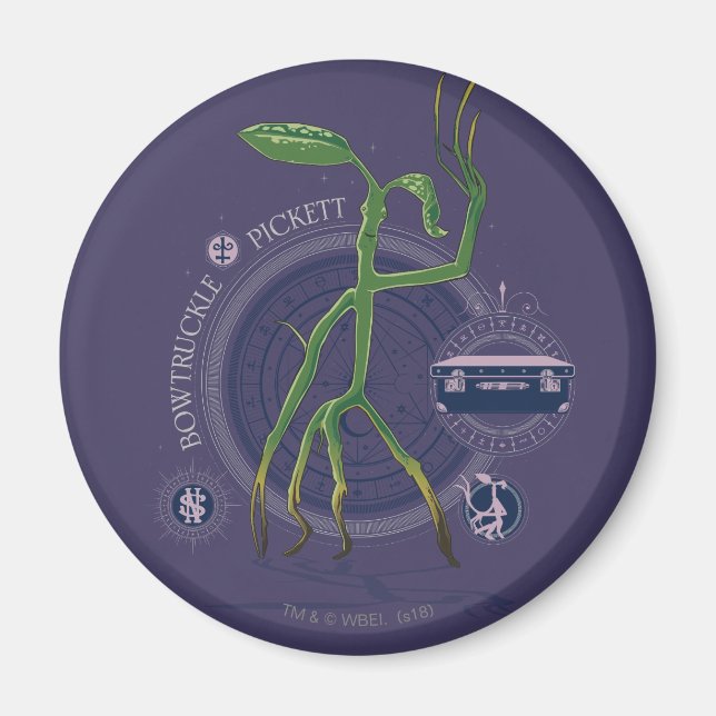 Aimant PICKETT™ Le graphique BOWTRUCKLE™ (Devant)