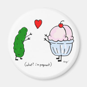 Aimant Pickle aime l'aimant de la crème glacée