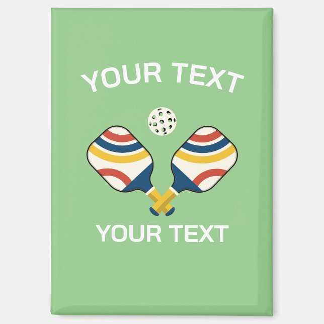 Aimant Pickleball Custom (Recto)