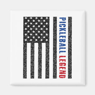 Aimant Pickleball Legend USA