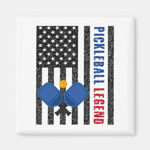 Aimant Pickleball Legend USA