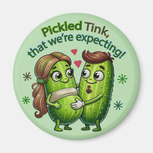 Aimant Pickled Tink que nous attendons Pickle Couple