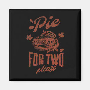 Aimant Pie Pour Deux S'Il Vous Plaît Thanksgiving Grosses