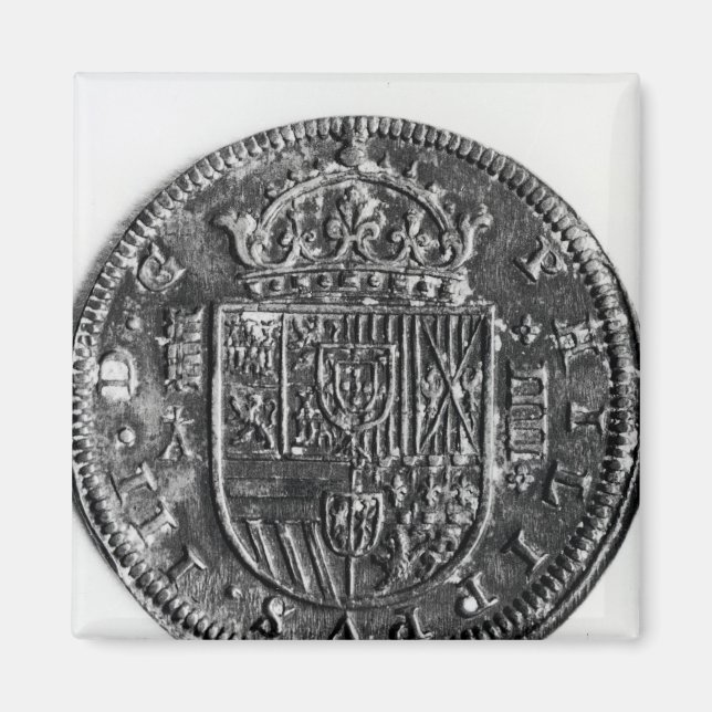 Aimant Pièce en argent (Devant)