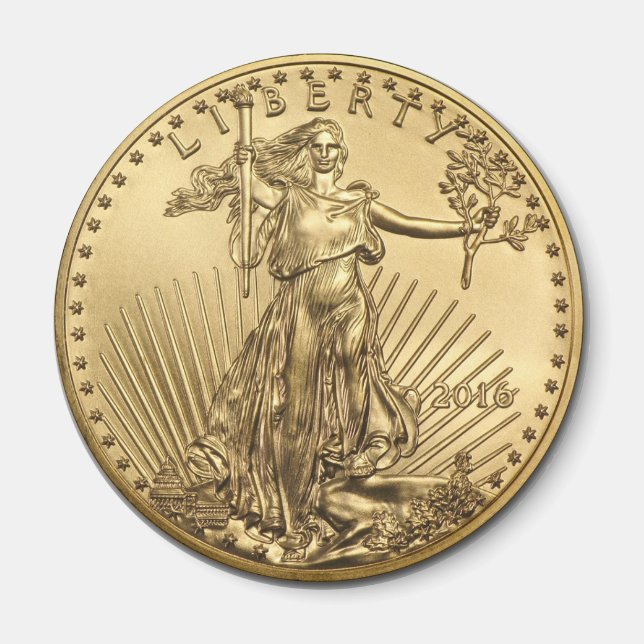 Aimant Pièce Gold Eagle (Devant)