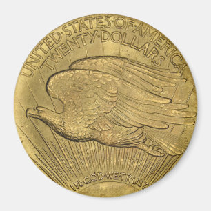 Aimant Pièce Or Double Aigle 1933