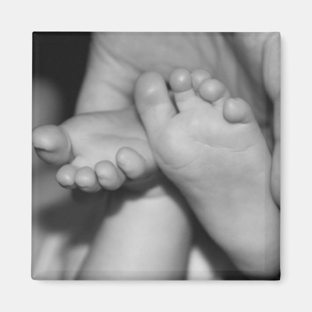 Aimant Pieds bébé mignons (Devant)