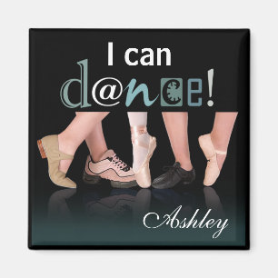 Aimant "Pieds de danse" - chorégraphe, danseur,