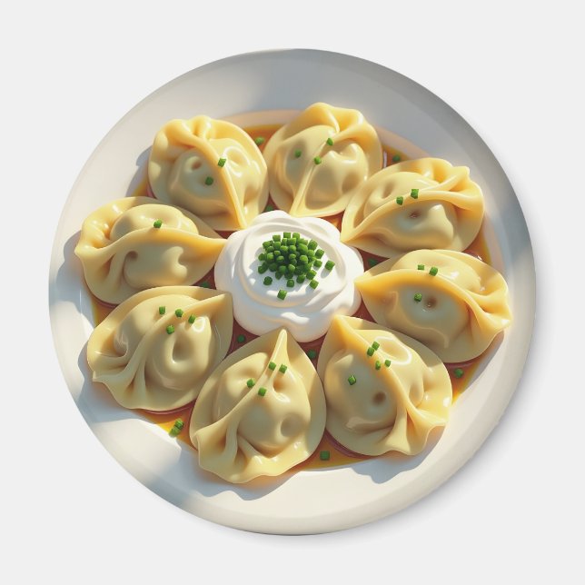 Aimant Pierogi réaliste (Devant)