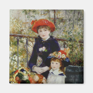 Aimant Pierre A Renoir   Deux Soeurs, ou Sur La Terrasse