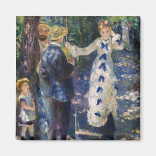 Aimant Pierre-Auguste Renoir - La Balançoire