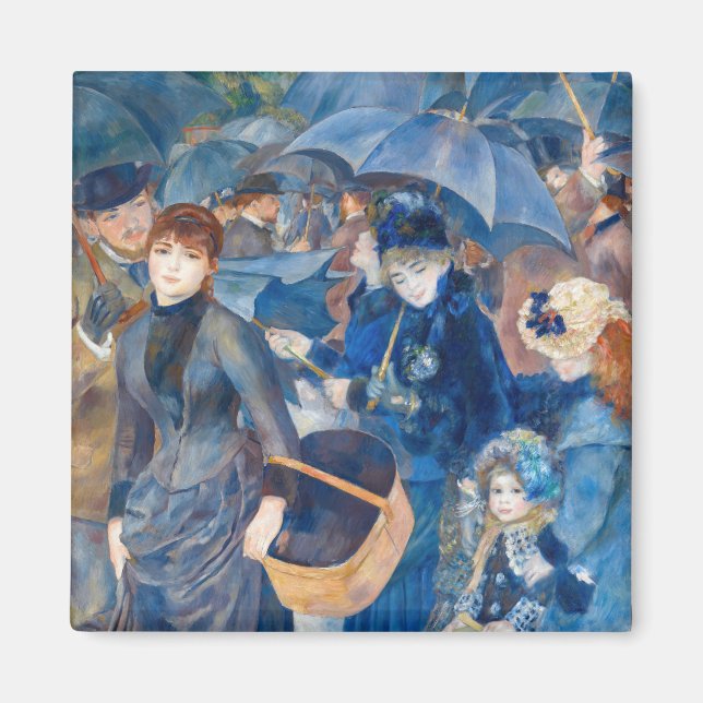 Aimant Pierre-Auguste Renoir - Les Parapluies (Devant)