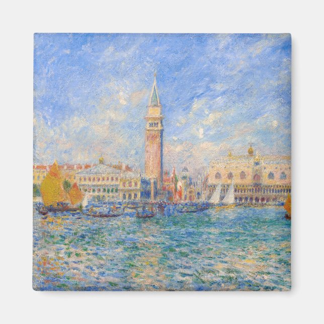 Aimant Pierre-Auguste Renoir - Venise, le Palais des Doge (Devant)