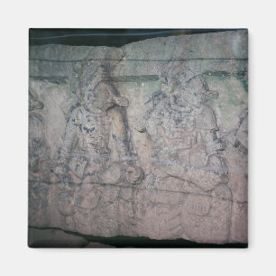 Aimant Pierre sculptée ruines mayas anciennes Copan Hond