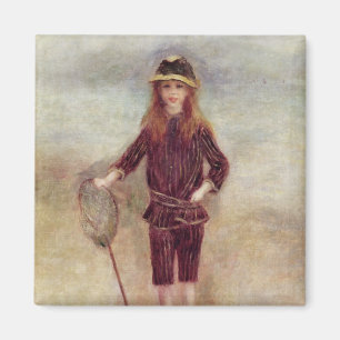 Aimant Pierre un Renoir   le petit Fisherwoman