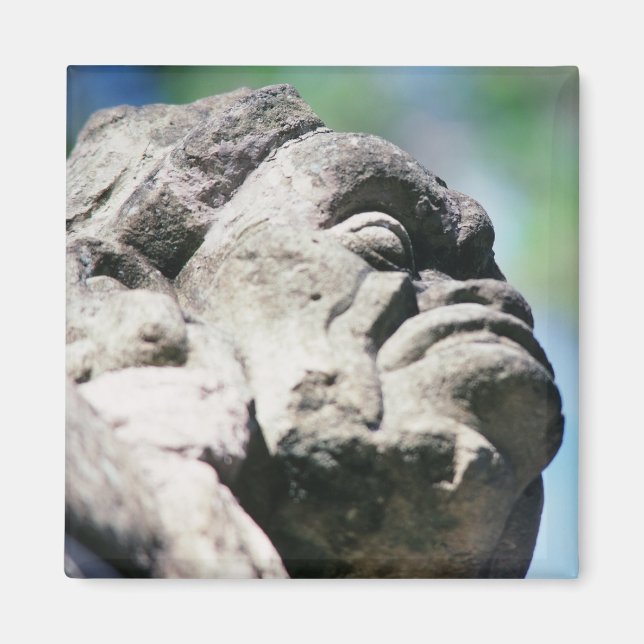 Aimant Pierres sculptées Figure de ruines maya antique Co (Devant)