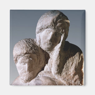 Aimant Pieta de Rondanini, petit groupe des têtes du