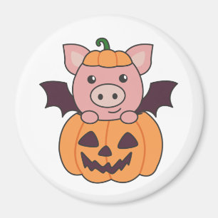 Aimant Pig Halloween