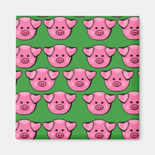 Aimant Piggies roses mignonnes