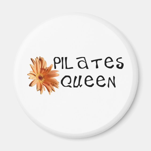 Aimant Pilates queen design unique! (Devant)