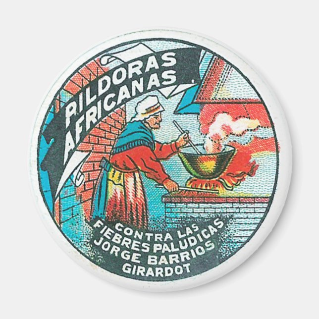 Aimant Pildoras Africanas (Devant)