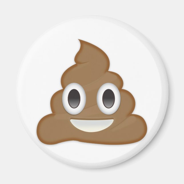 Aimant Pile De Poo Emoji (Devant)