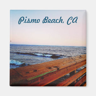 Aimant Pilier de plage de Pismo en plage de Pismo, CA