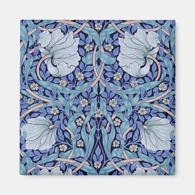 Aimant Pimpernel Blue, William Morris (Devant)